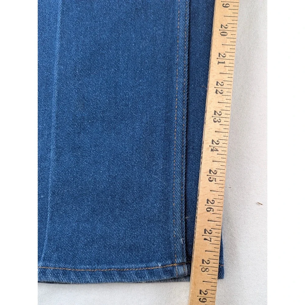 Vintage Levis 517 Orange Tab Mens 42x30 Blue Bootcut Jeans Made in USA 0396